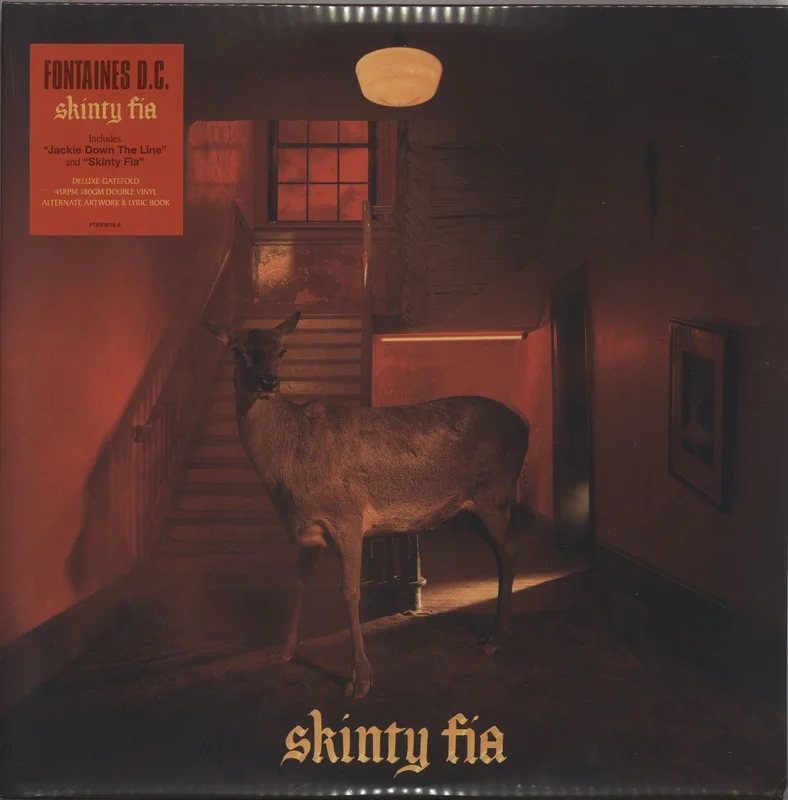 Fontaines D.C. Skinty Fia - 180 Gram Vinyl + Autgraphed Print Polish 2-LP vinyl set