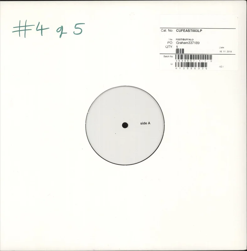 Foot Buffalo - Test Pressing UK Vinyl LP