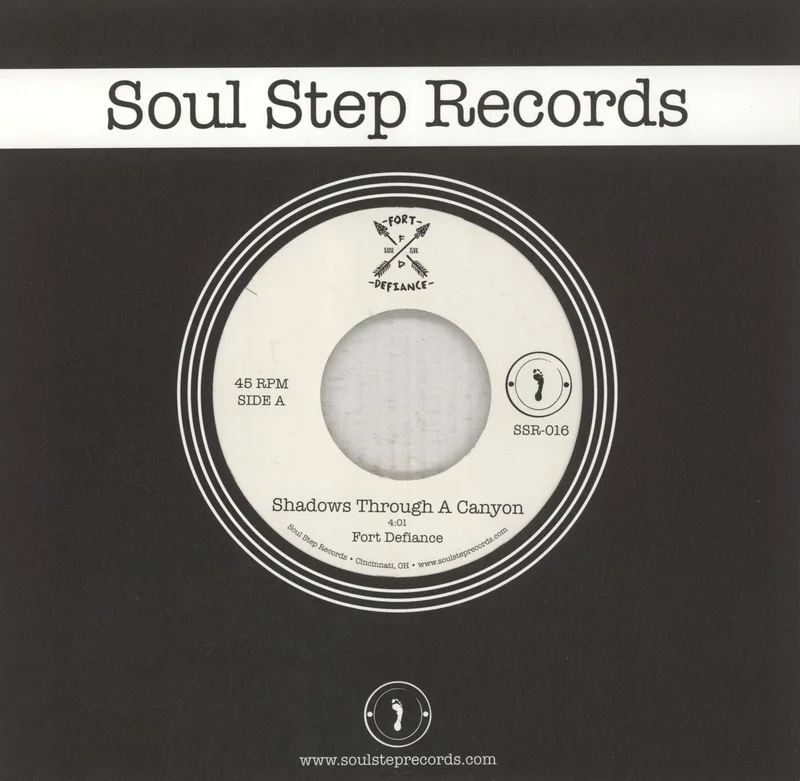 Fort Defiance Shadows Through A Canyon - 'Wax Mage' Vinyl US 7" vinyl