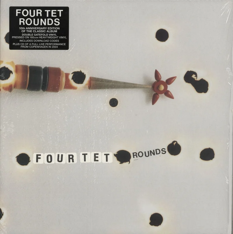 Four Tet Rounds - 180gram Vinyl - Shrink UK 2-LP vinyl set