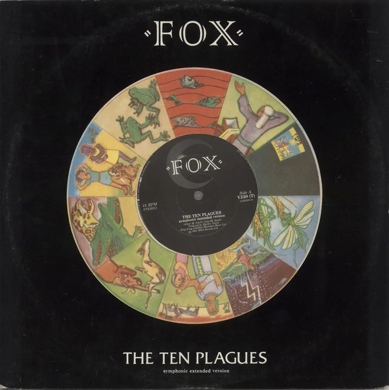 Fox The Ten Plagues UK 12" vinyl