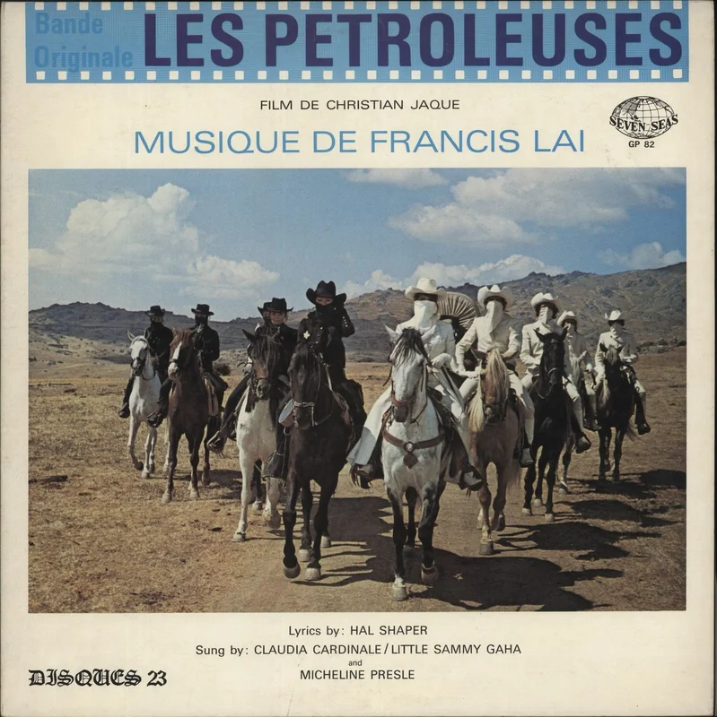 Francis Lai Les Ptroleuses Japanese Promo Vinyl LP