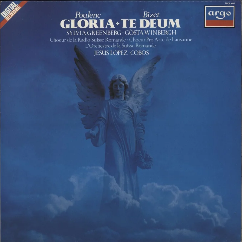 Francis Poulenc Poulenc: Gloria / Te Deum Dutch Vinyl LP