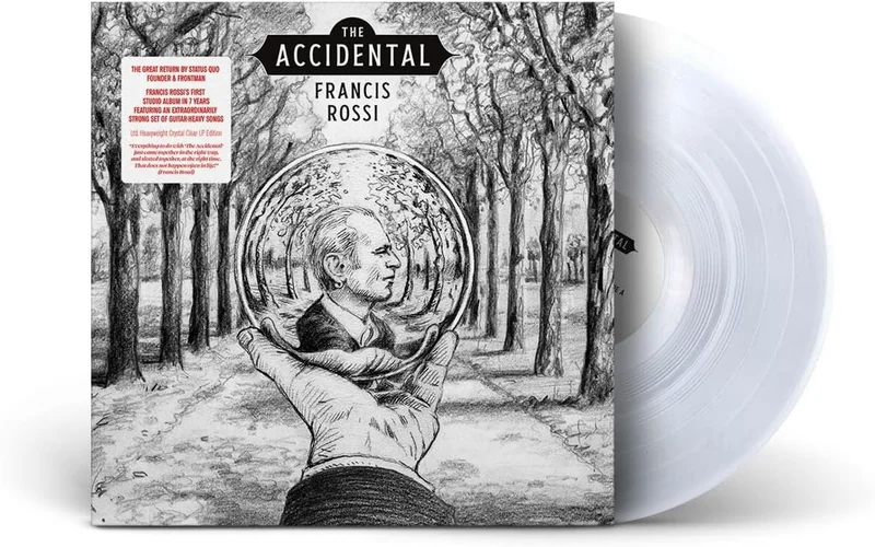 Francis Rossi The Accidental - Crystal Clear Vinyl - Sealed UK Vinyl LP