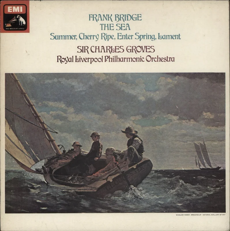 Frank Bridge The Sea / Summer / Cherry Ripe / Enter Spring / Lament UK Vinyl LP