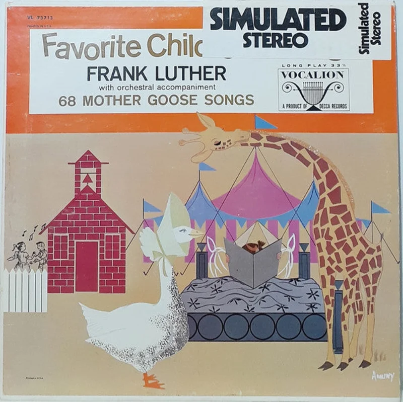 Frank Luther - Favorite Children's Songs - 68 Mother Goose Songs