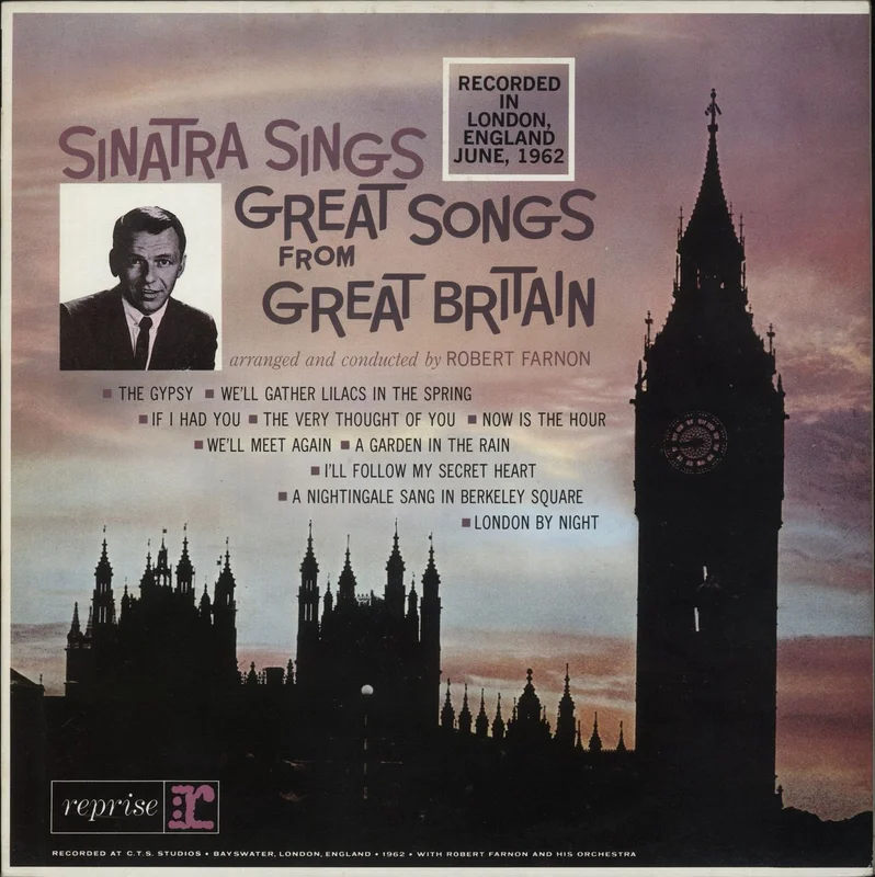 Frank Sinatra Great Songs From Great Britain Japanese Vinyl LP