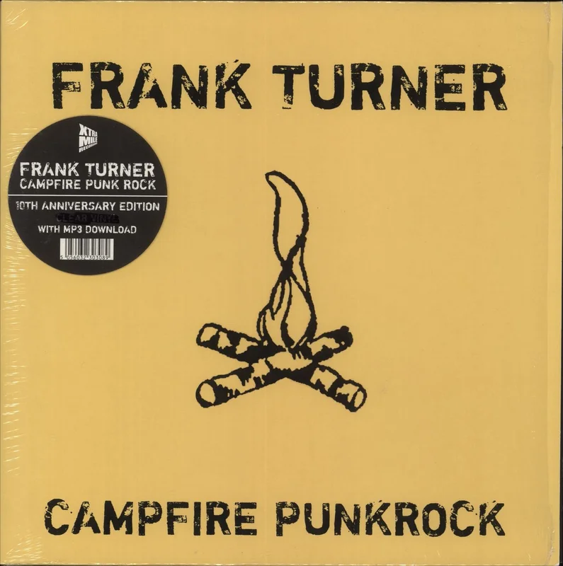 Frank Turner Campfire Punkrock - 10th Anniversary Edition UK 10" vinyl