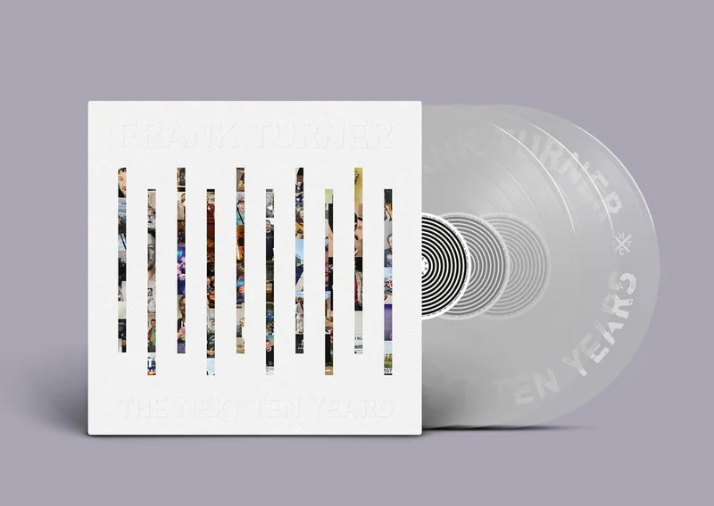 Frank Turner The Next Ten Years - Numbered Edition - Crystal Clear Vinyl - Sealed UK 3-LP vinyl set