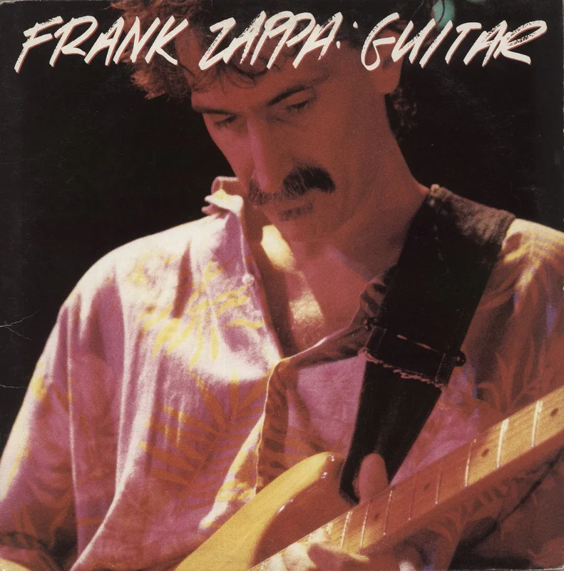 Frank Zappa Guitar - VG UK 2-LP vinyl set