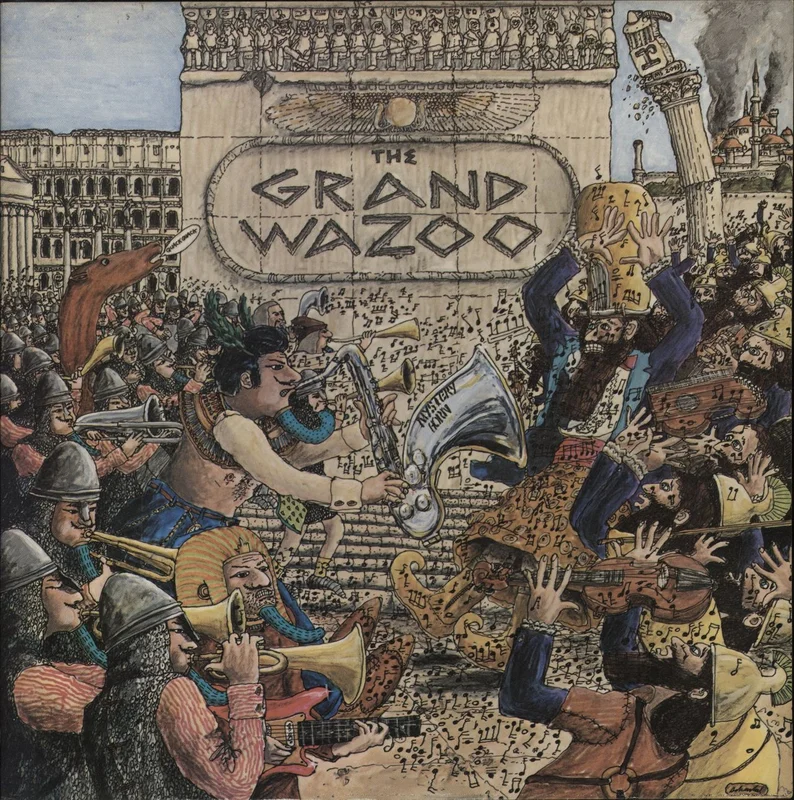 Frank Zappa The Grand Wazoo UK Vinyl LP