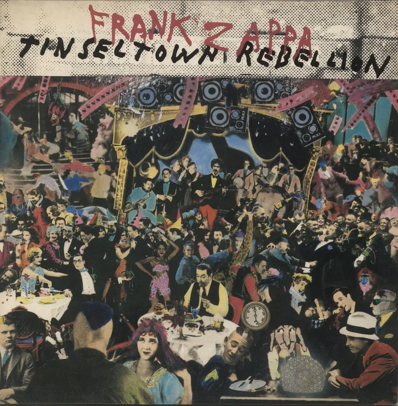 Frank Zappa Tinseltown Rebellion - EX Dutch 2-LP vinyl set
