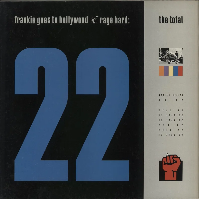 Frankie Goes To Hollywood Rage Hard - 12 & Box Only UK Vinyl box set