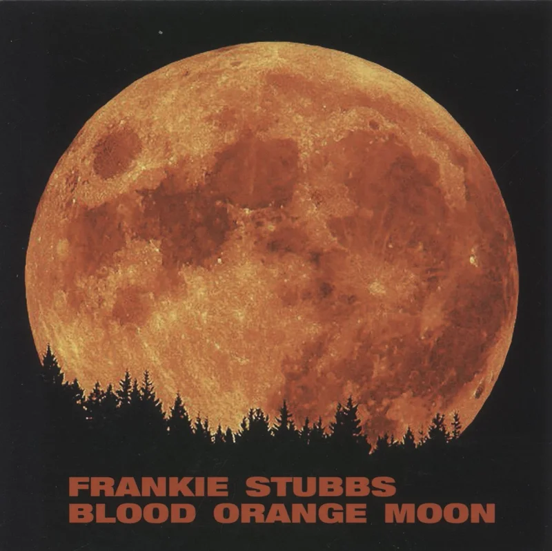Frankie Stubbs Blood Orange Moon - Red Vinyl UK 7" vinyl