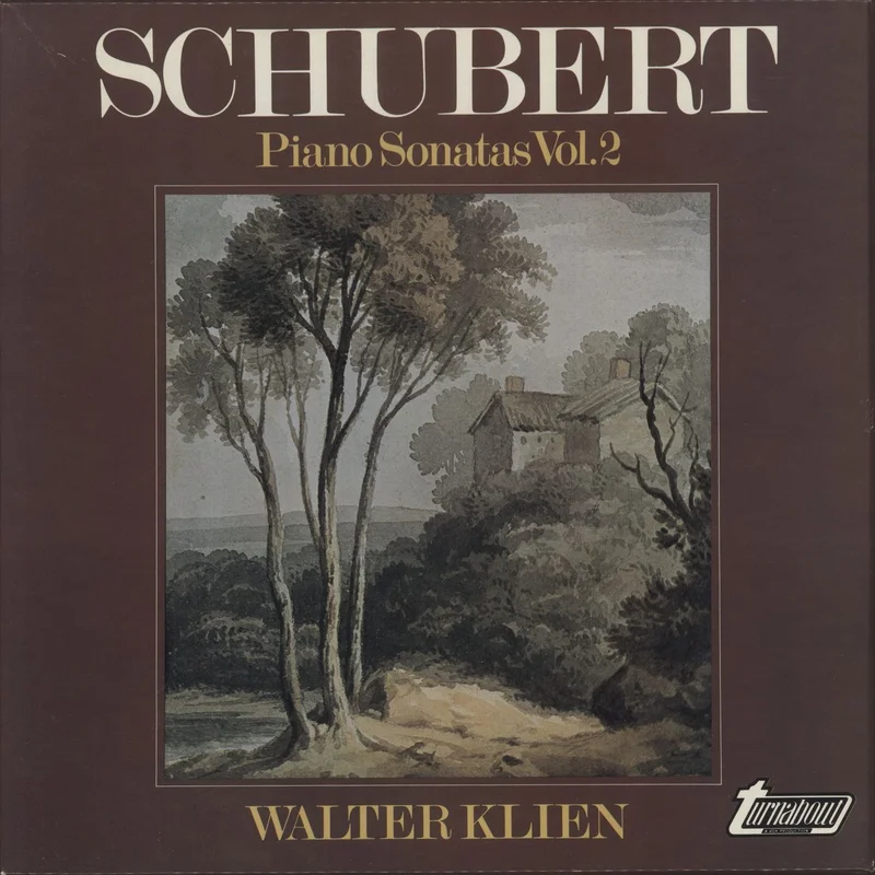 Franz Schubert Schubert: Piano Sonatas Vol. 2 UK Vinyl box set