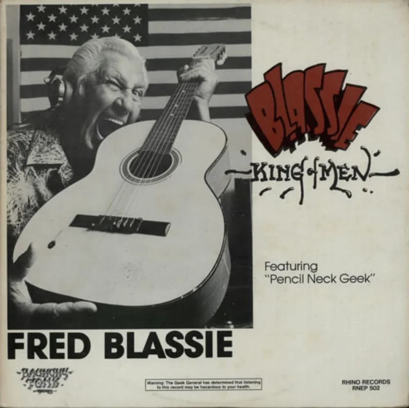 Freddie Blassie King Of Men EP - Red Vinyl US 12" vinyl