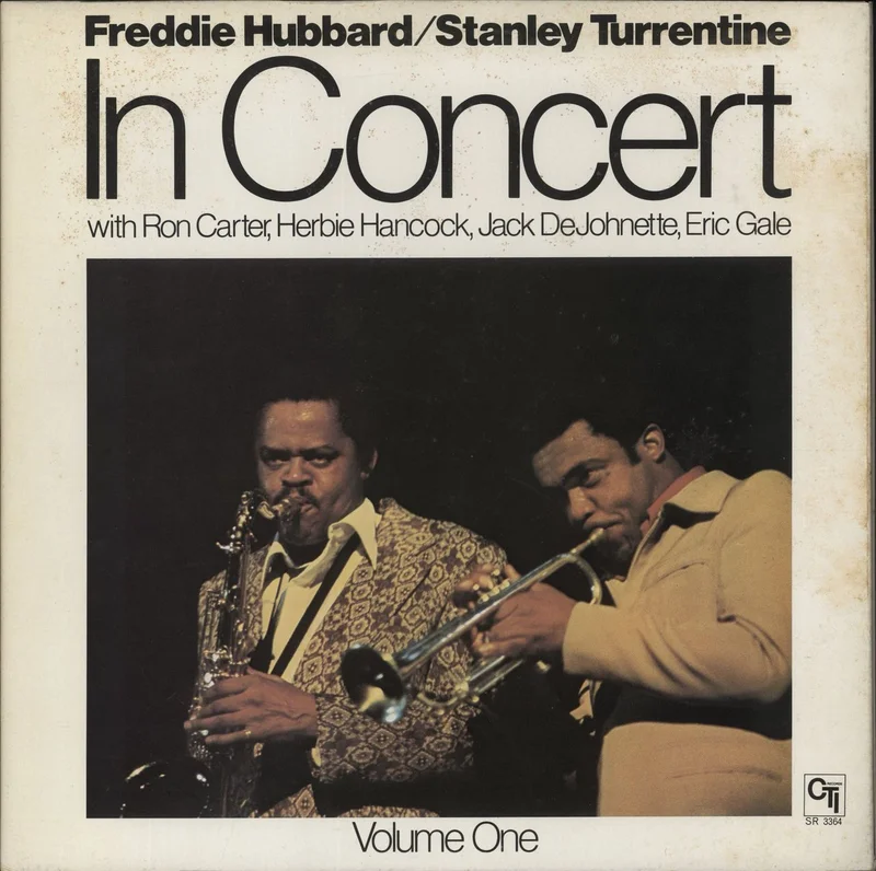 Freddie Hubbard In Concert - Volume One Japanese Vinyl LP