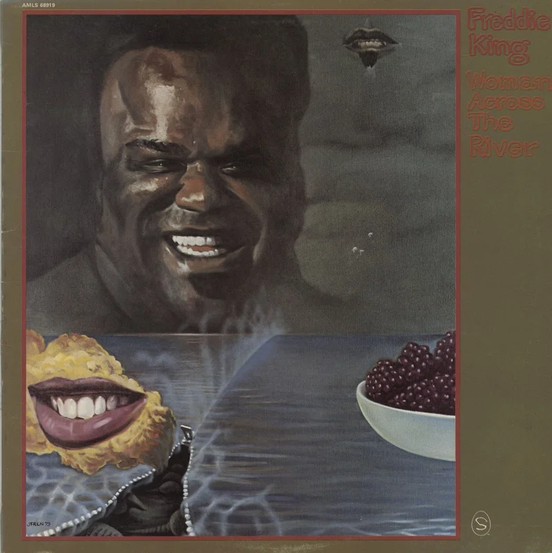 Freddie King Woman Across The River UK Vinyl LP