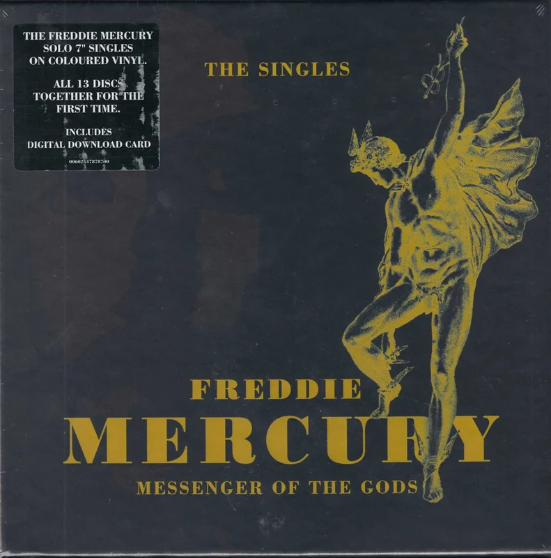 Freddie Mercury Messenger Of The Gods UK 7" box set