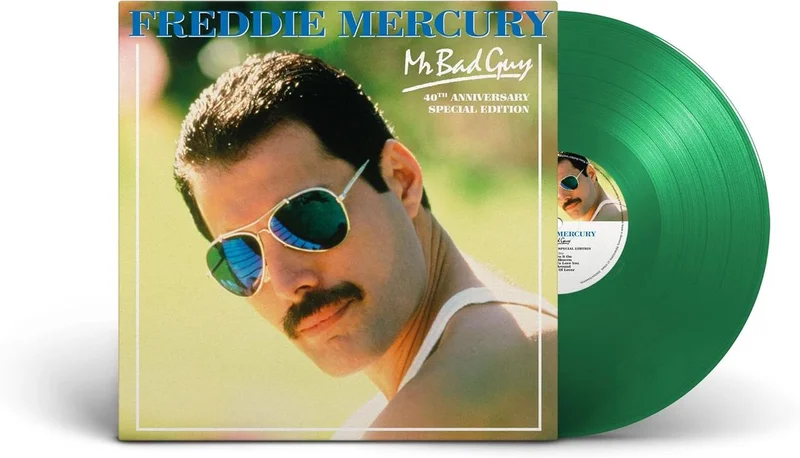 Freddie Mercury Mr Bad Guy - 40th Anniversary Edition - 180 Gram Green Vinyl - Sealed UK Vinyl LP