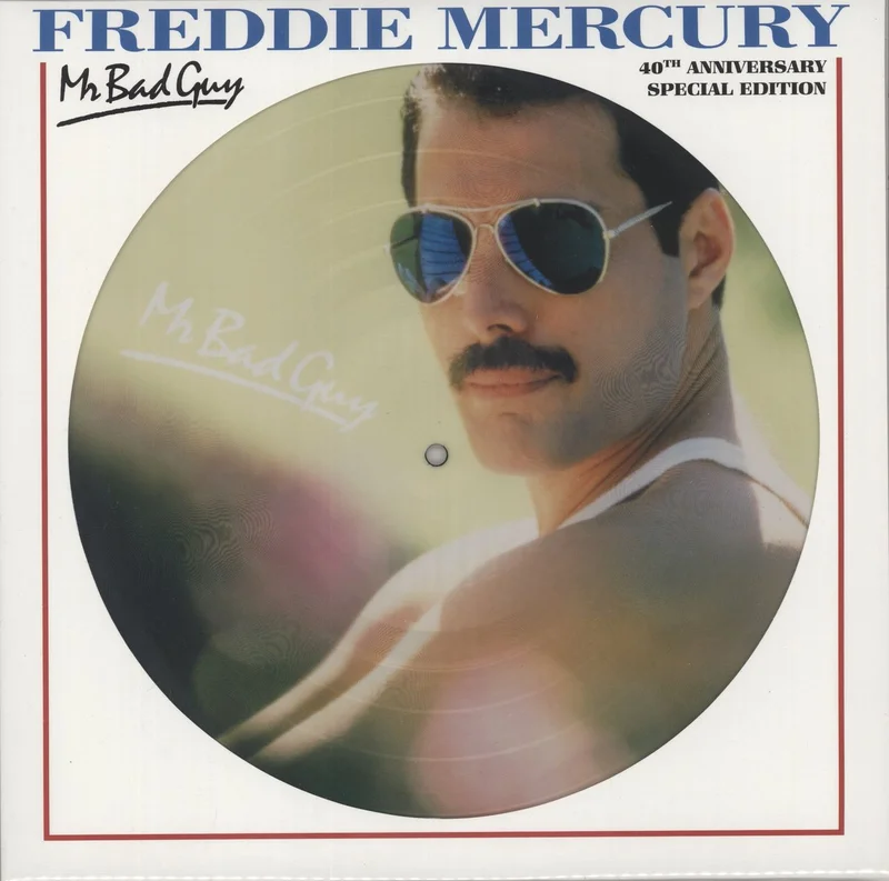 Freddie Mercury Mr. Bad Guy: 40th Anniversary Picture Disc UK Picture disc LP