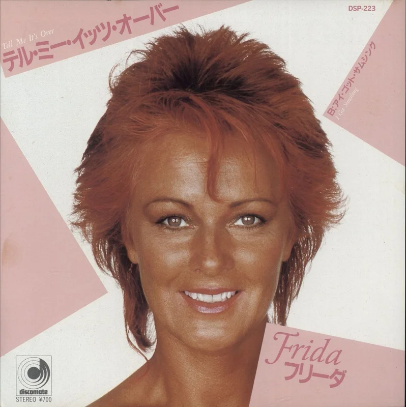 Frida Tell Me It's Over Japanese 7" vinyl