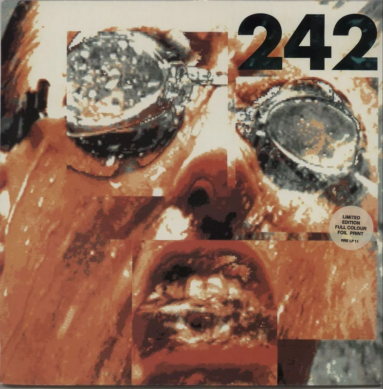 Front 242 Tyranny (For You) + Foil Insert Dutch Vinyl LP