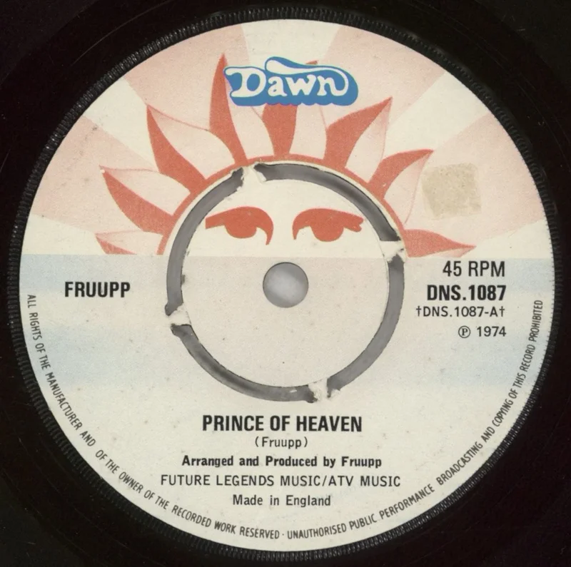 Fruupp Prince Of Heaven UK 7" vinyl