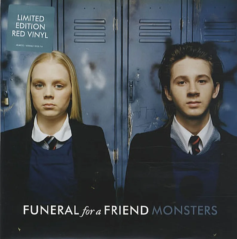 Funeral For A Friend Monster - Red Vinyl UK 7" vinyl