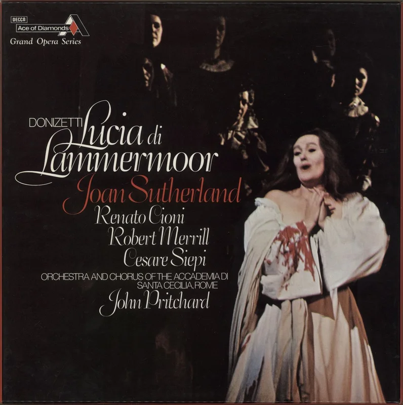 Gaetano Donizetti Lucia di Lammermoor UK Vinyl box set