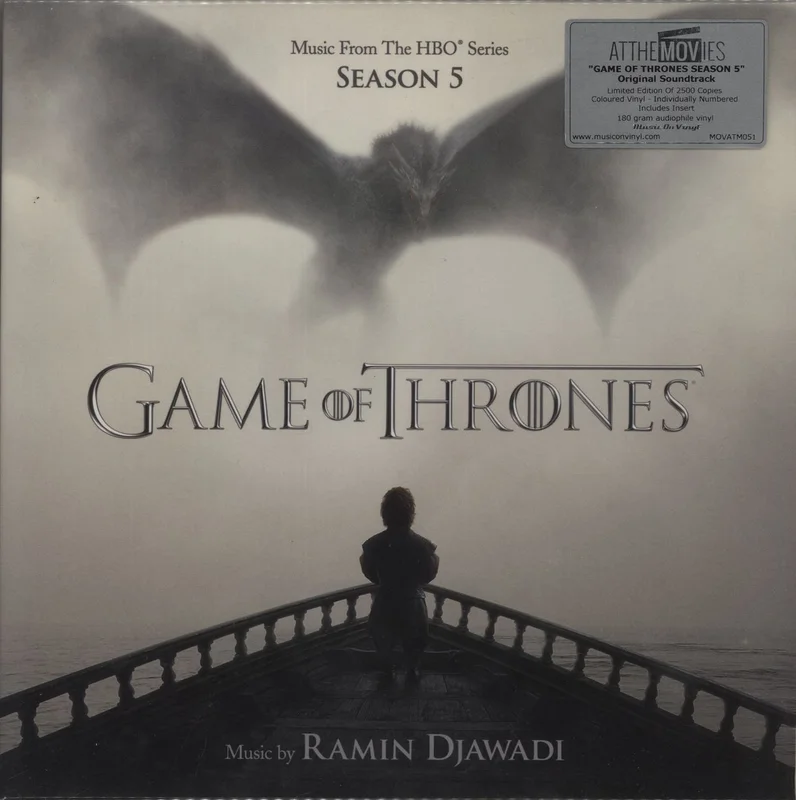 Game Of Thrones Game Of Thrones [Season 5] - 180gm Silver Vinyl UK 2-LP vinyl set