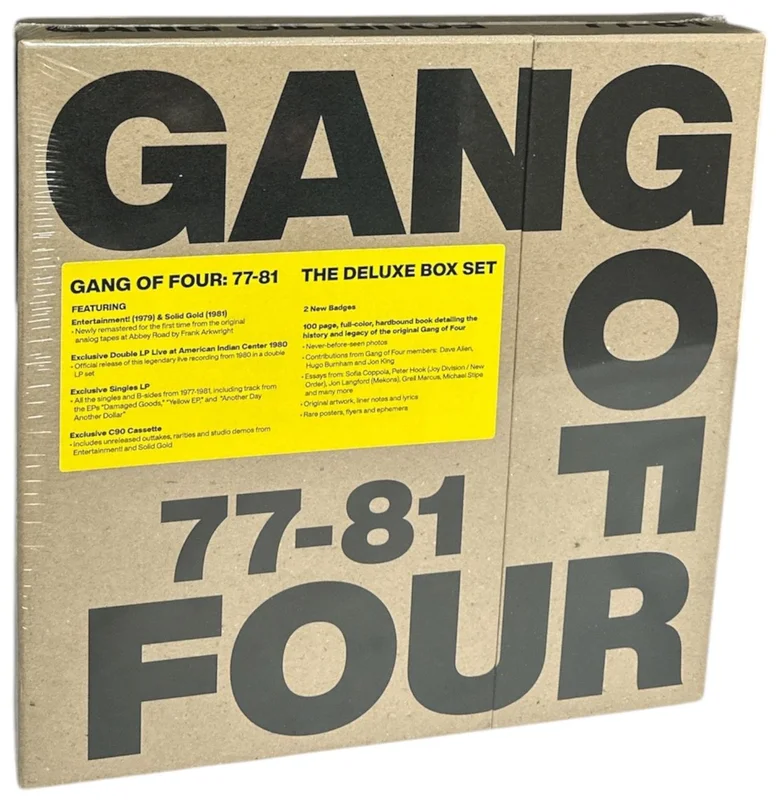 Gang Of Four 77-81 - Sealed + Mailer US Vinyl box set