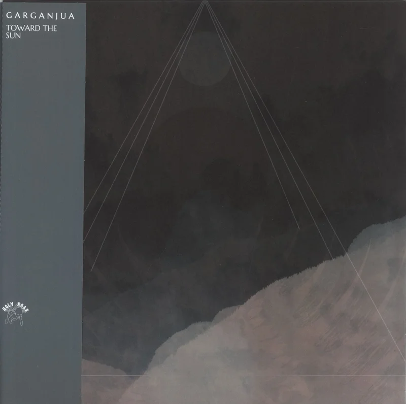 Garganjua Toward The Sun - Seafoam Green And Black Split Vinyl UK Vinyl LP