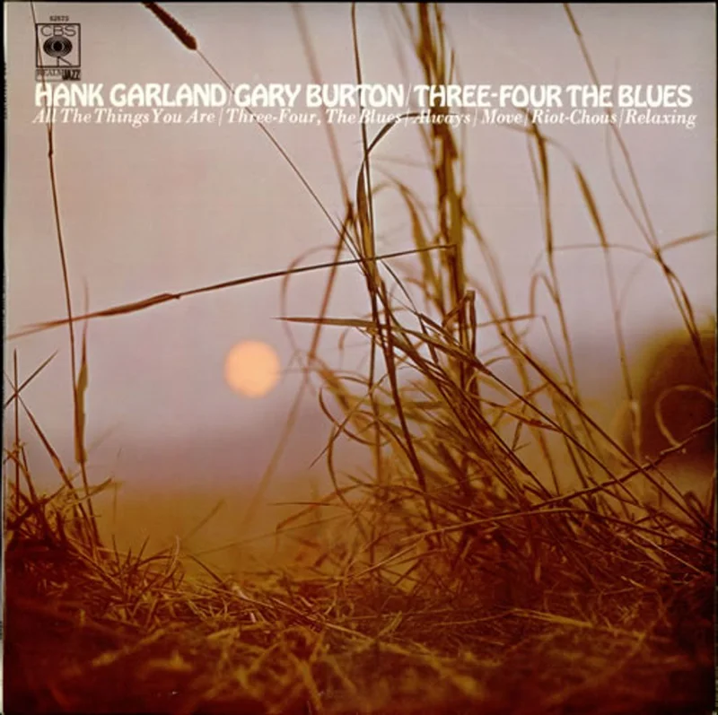Gary Burton Three-Four The Blues - EX UK Vinyl LP