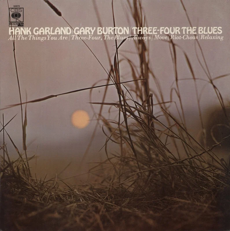 Gary Burton Three-Four The Blues UK Vinyl LP