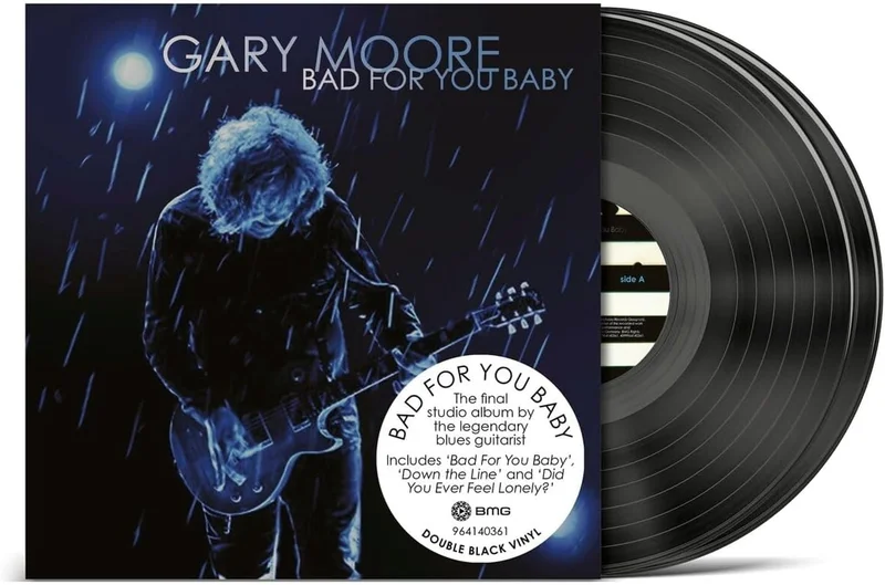 Gary Moore Bad for You Baby - Black Vinyl - Sealed UK 2-LP vinyl set
