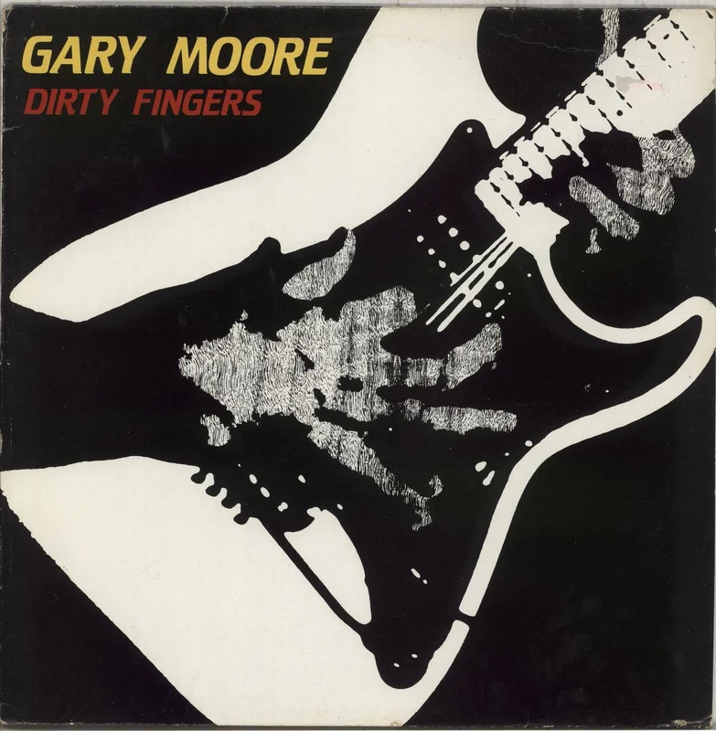 Gary Moore Dirty Fingers UK Vinyl LP