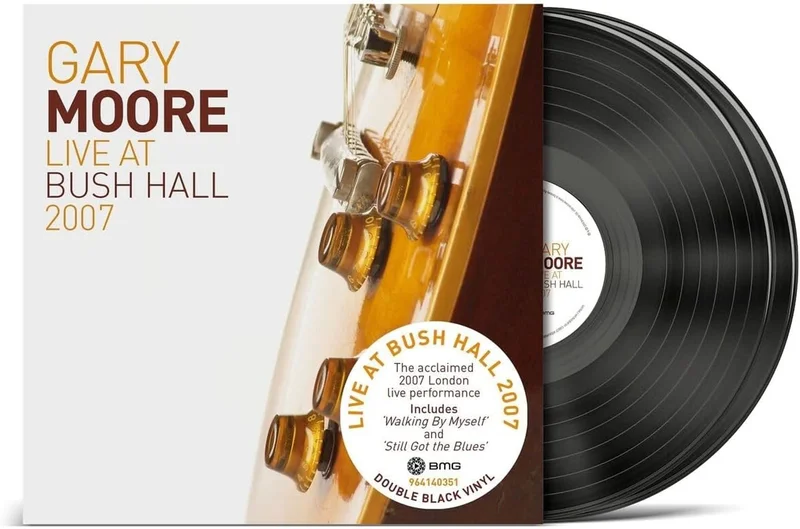Gary Moore Live at Bush Hall 2007 - Black Vinyl - Sealed UK 2-LP vinyl set