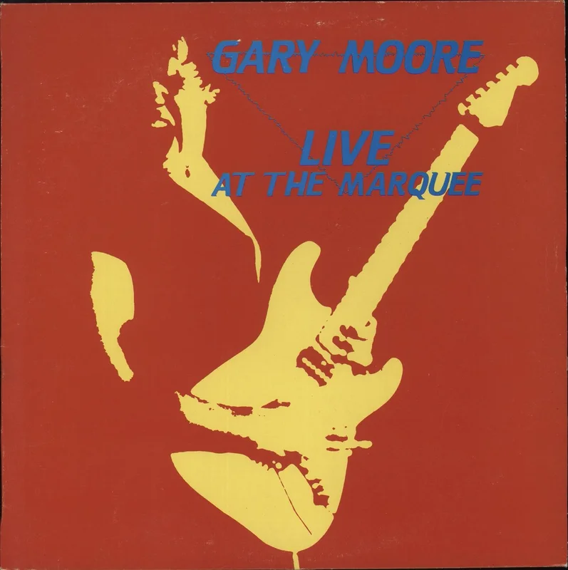 Gary Moore Live At The Marquee Spanish Vinyl LP