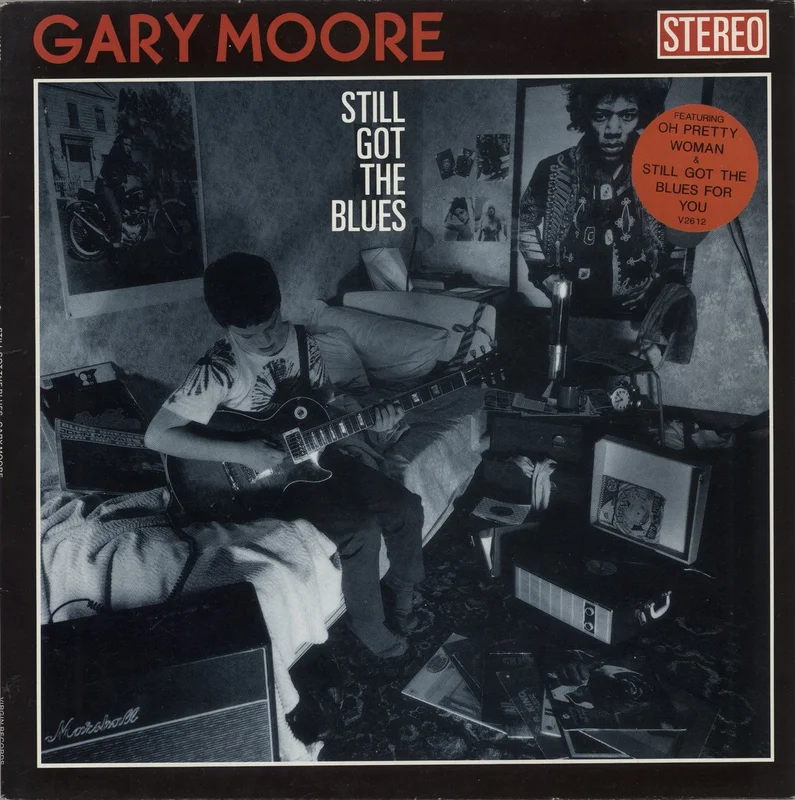 Gary Moore Still Got The Blues - Hype Sticker - EX UK Vinyl LP