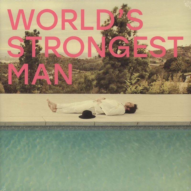 Gaz Coombes World's Strongest Man - Mint Green Vinyl - Autographed Print - Sealed UK Vinyl LP