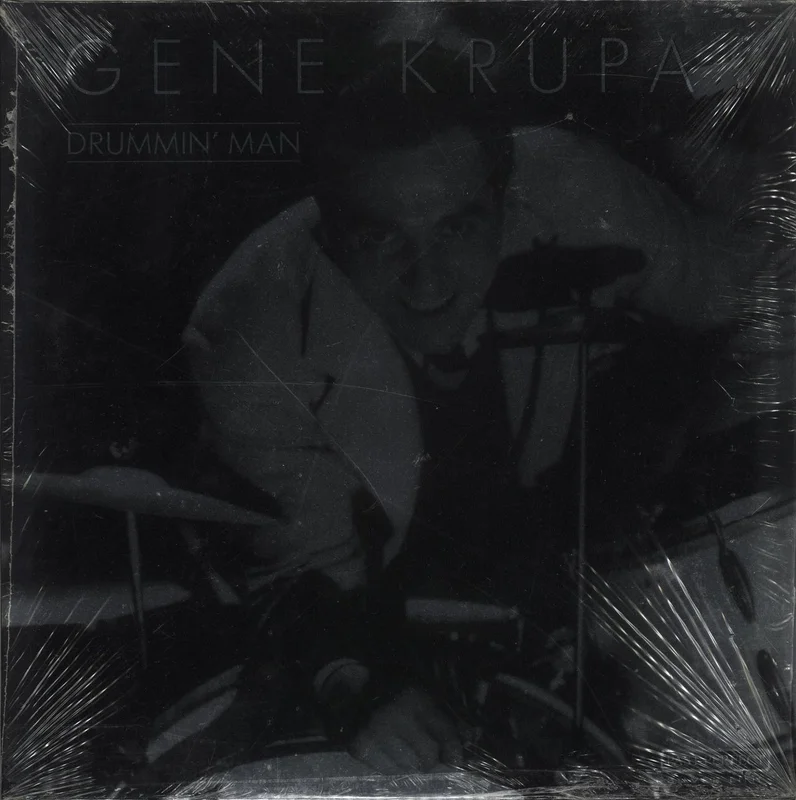 Gene Krupa Drummin' Man - Shrink German Vinyl LP