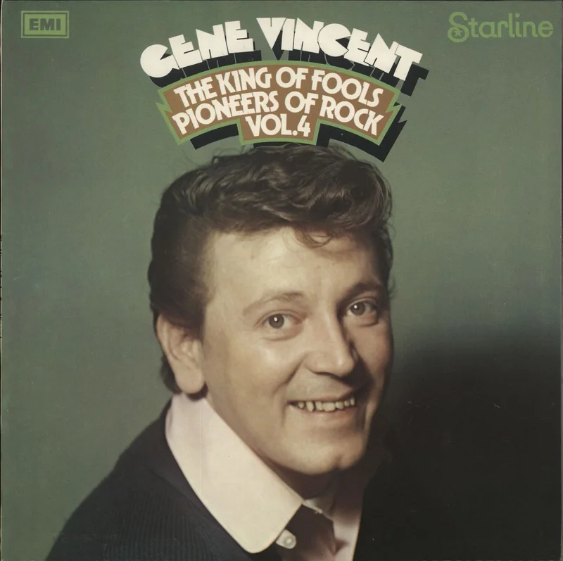 Gene Vincent The King Of Fools - Pioneers Of Rock Vol. 4 UK Vinyl LP