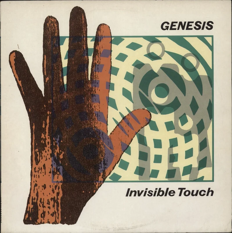 Genesis Invisible Touch Portuguese Vinyl LP