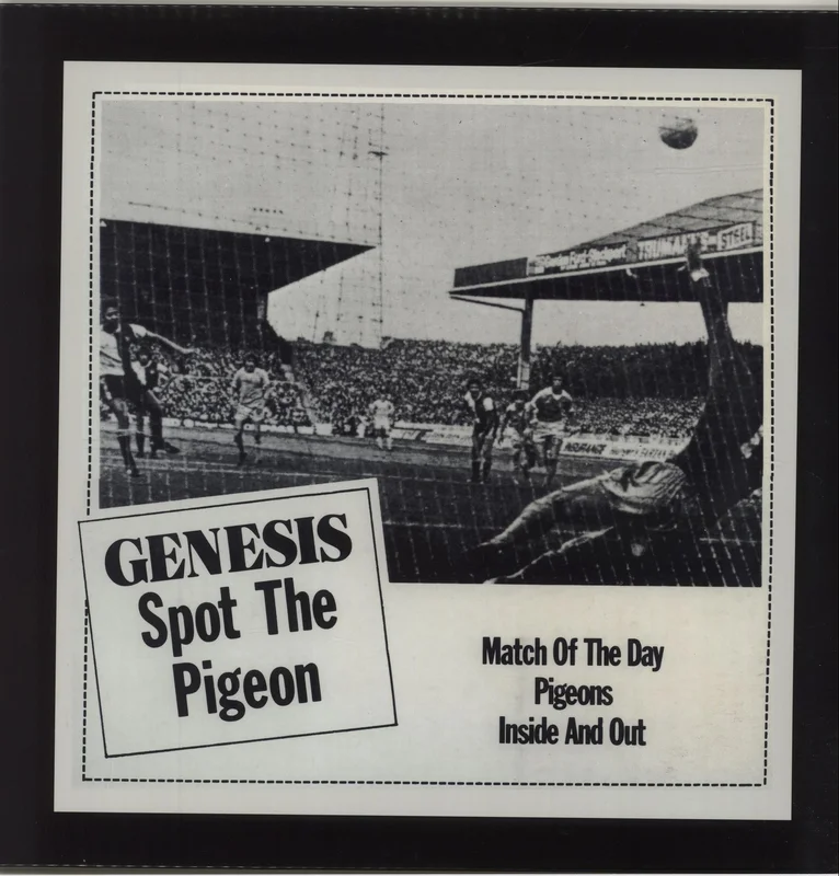 Genesis Spot The Pigeon EP - Blue Vinyl US 12" vinyl