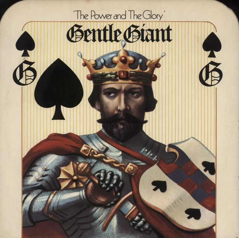 Gentle Giant The Power And The Glory + Insert - VG UK Vinyl LP