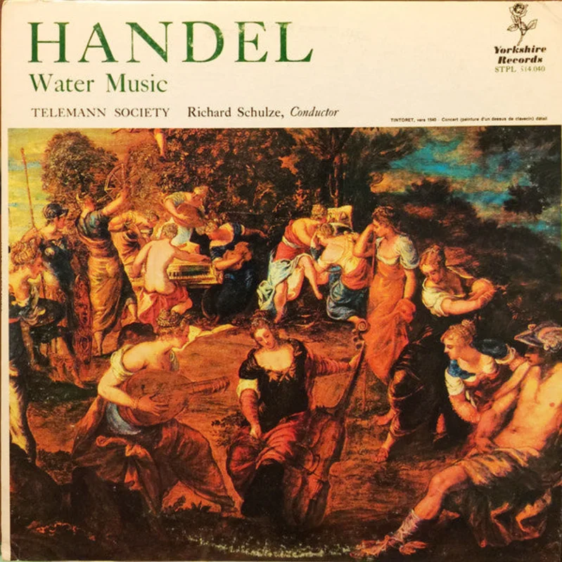 Georg Friedrich Hndel, Telemann Society Orchestra, Richard Schulze - Water Music