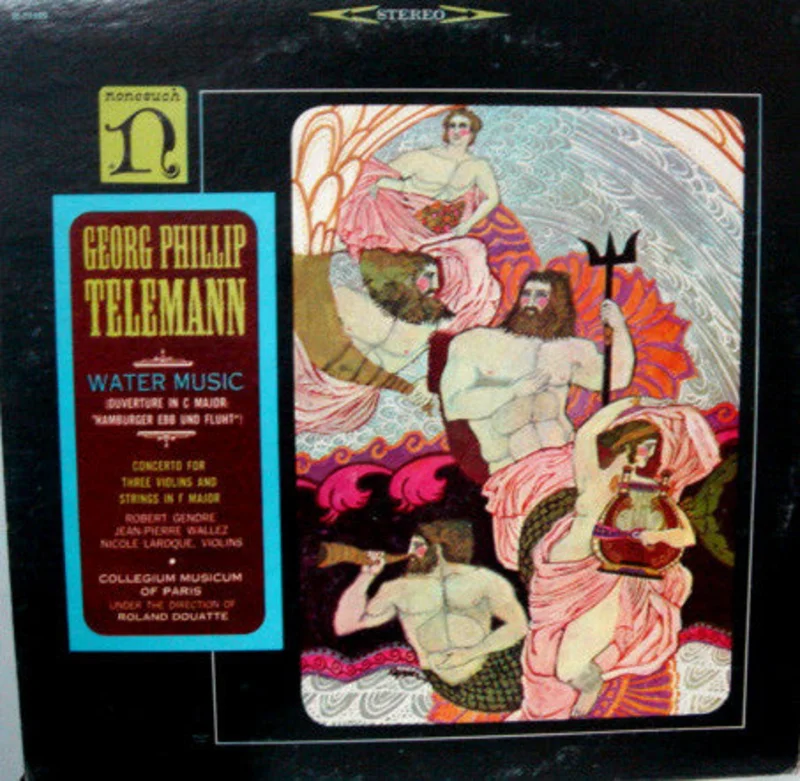 Georg Philipp Telemann - Water Music (Ouverture In C Major:  "Hamburger Ebb Und Fluht") / Concerto For Three Violins And Strings In F Major