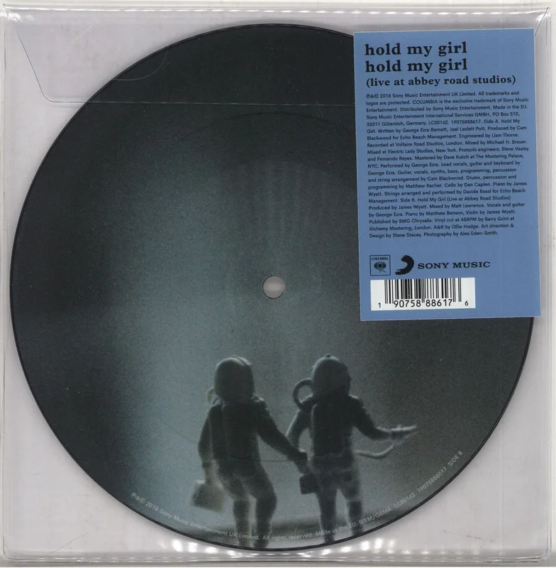 George Ezra Hold My Girl UK 7" picture disc