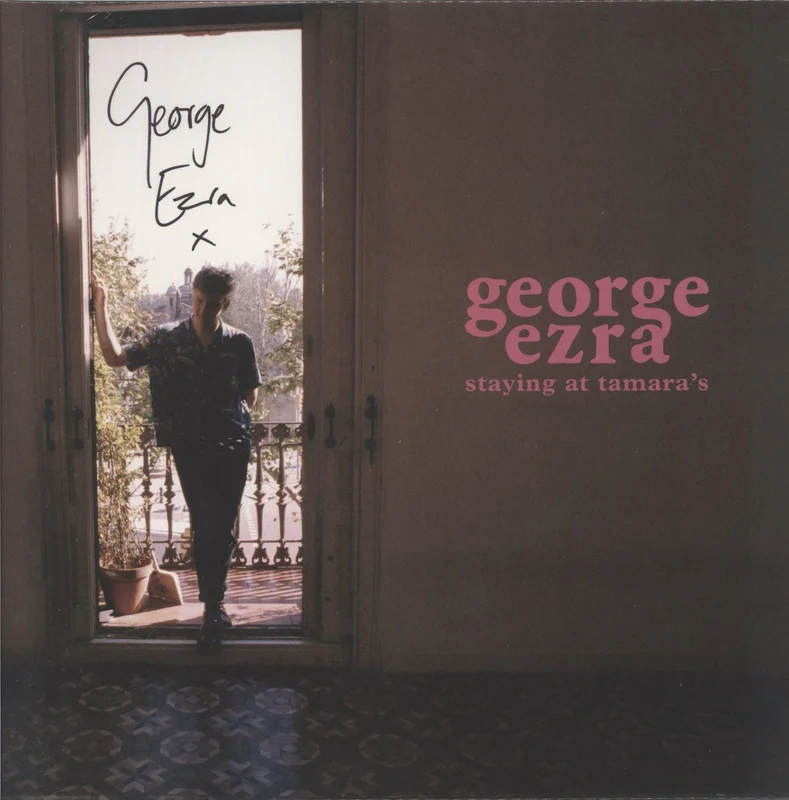 George Ezra Staying At Tamara's - Autographed - Sealed UK Vinyl LP